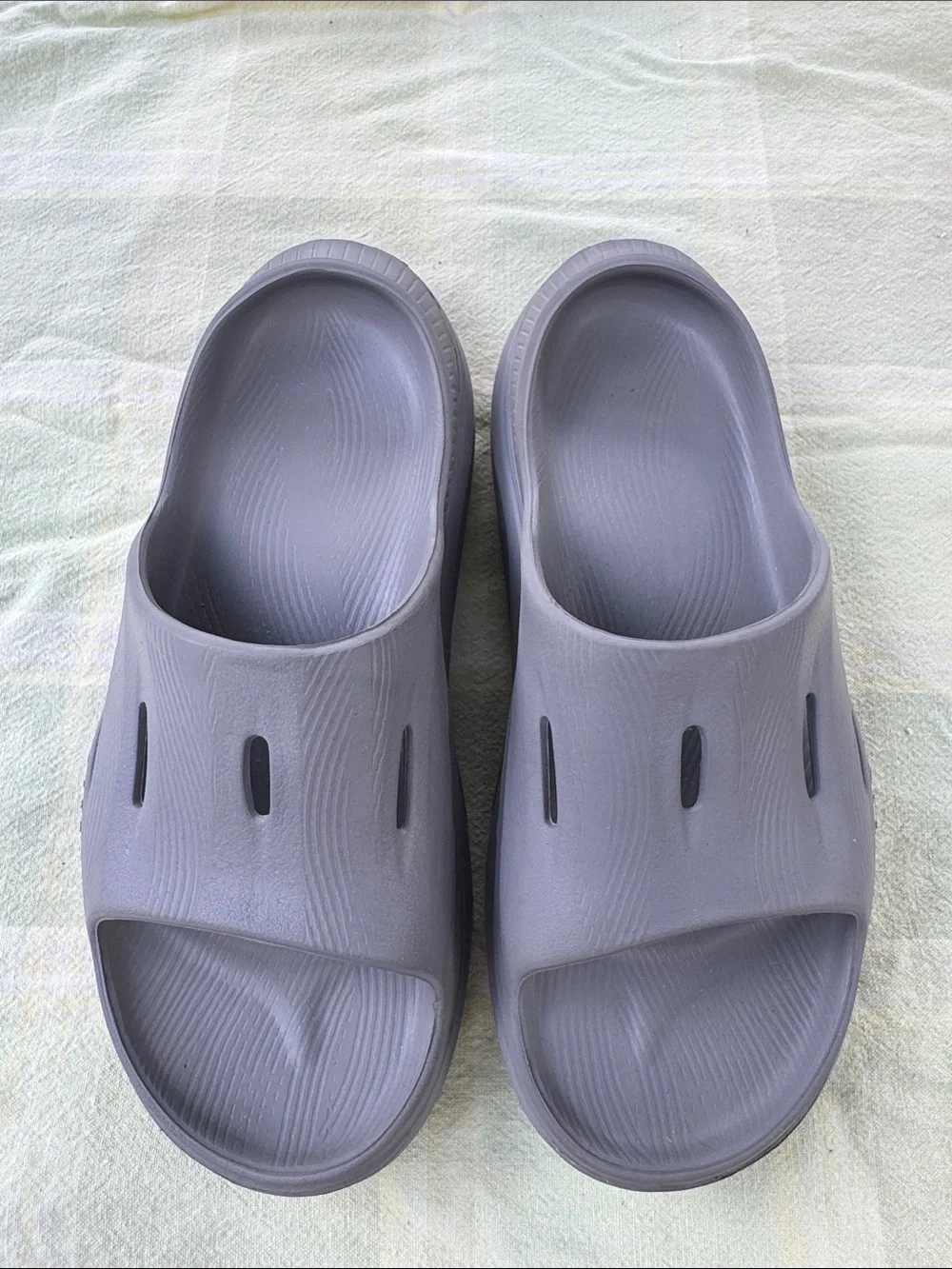 Hoka ORA Recovery Slide 3 Grey Slide Sandals W9 M 7 - Picture 4 of 6